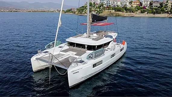 Planul punții pentru Lagoon 46 in Fethiye / Yacht Club Mai