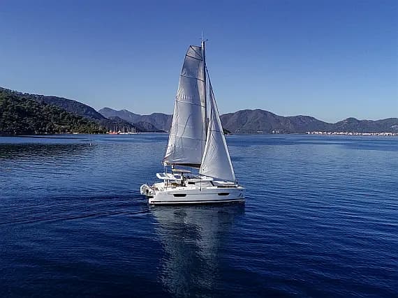Lucia 40 in Marmaris Yacht Marina - image 1