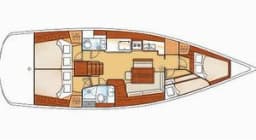 Oceanis 46 in Lefkada / Nikiana Marina thumbnail 16