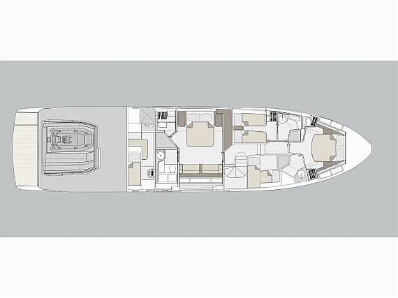 Azimut S7 in Šibenik / D-Marin Marina Mandalina - Photo 2