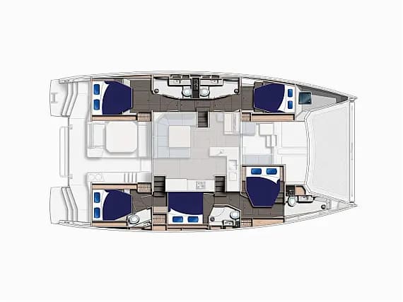Leopard 50 in Eden Island / Mahe, Victoria / Eden Island Marina - Photo 2