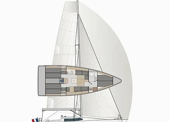 Pogo 36 in La Trinité-sur-Mer / Port de la Trinité-sur-Mer - Photo 2