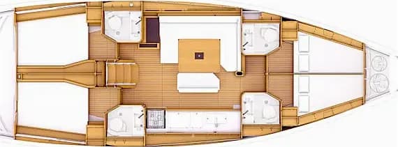 Sun Odyssey 479 in Lavrion Main Port - Photo 2