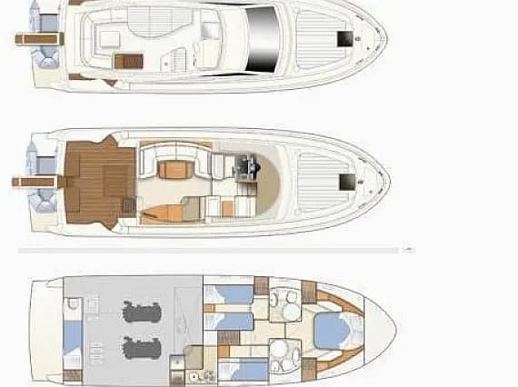 Ferretti 460 in Split / ACI Marina Split - Photo 2
