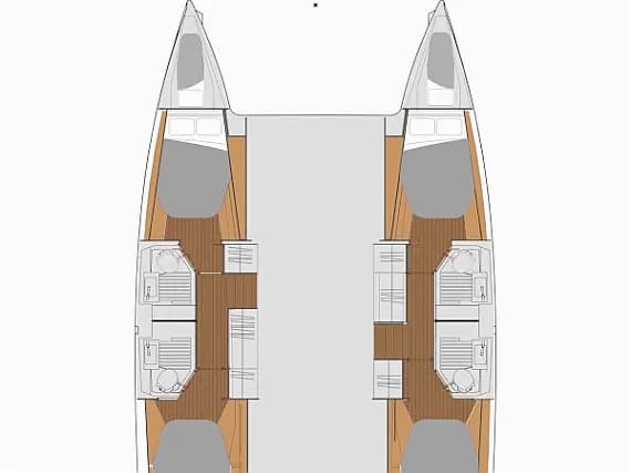 Astréa 42 in Sukošan / D-Marin Dalmacija Marina - Photo 2