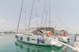 Dufour 460 Grand Large in Lefkada / Port of Lefkas thumbnail 4