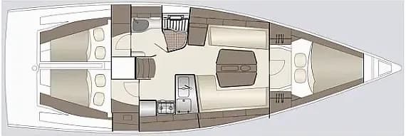 Dehler 38 in Krk / Punat / Marina Punat - Photo 2