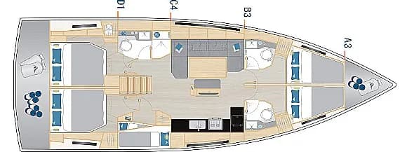 Hanse 460 in Fethiye / Lykia Yacht Club - Photo 2