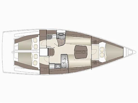 Dehler 38 SQ in Lavrion / Olympic Marina - Photo 2