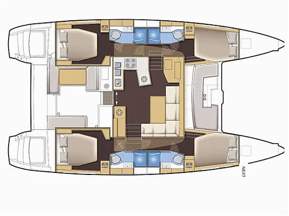 Lagoon 450 Fly in Trogir / SCT Marina Trogir - Photo 2