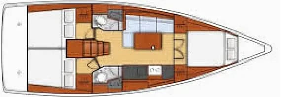 Oceanis 38 in San Pietro / Carloforte - Photo 2