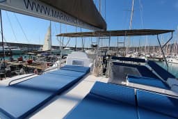 Dufour Catamaran 48 in Sardinia / Olbia / Marina Golfo Cugnana thumbnail 10