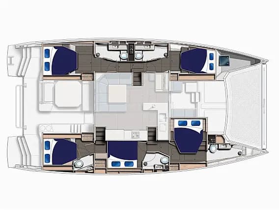 Leopard 50 in Eden Island / Mahe, Victoria / Eden Island Marina - Photo 2