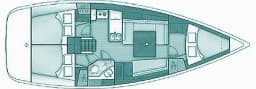 Oceanis 37 in Skopelos / Loutraki Harbour thumbnail 6