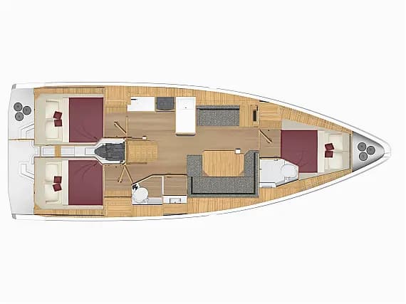 Bavaria C38 in Novi Vinodolski / Marina Novi - Photo 2