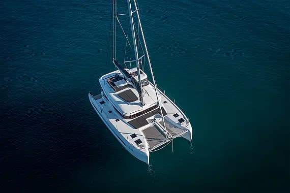 Planul punții pentru Lagoon 43 in Seget Donji / Marina Baotić