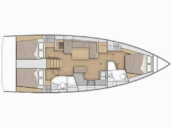 Oceanis 40.1 in Medulin / Marina Medulin - Photo 2