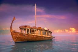 Wooden motor yacht in Maldives / Malé thumbnail 20