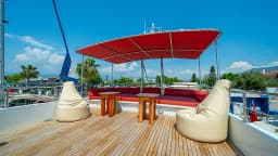 Gulet in Fethiye port thumbnail 15