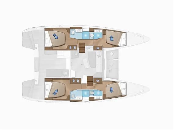 Lagoon 42 in Porto Cheli - Photo 2