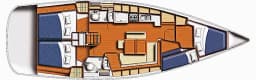 Oceanis 43 in Lefkada / Nikiana Marina thumbnail 41
