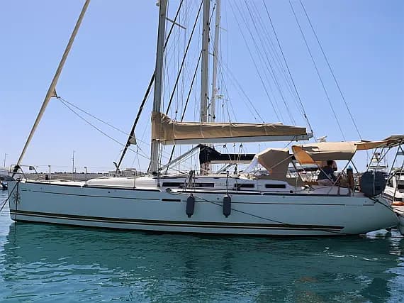 Dufour 455 Grand Large in Ibiza / Santa Eulària des Riu / Marina Santa Eulalia - Photo 1
