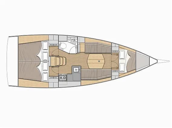 Oceanis 34.1 in Sukošan / D-Marin Dalmacija Marina - Photo 2