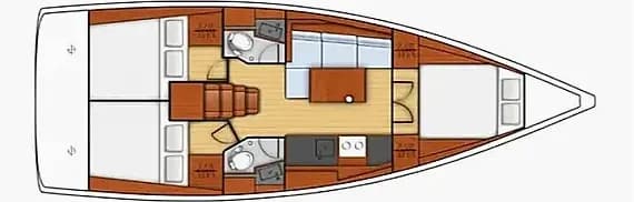 Oceanis 38.1 in Lavrion / Olympic Marina - Photo 2