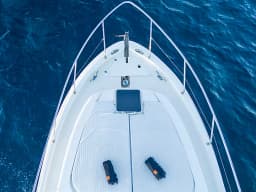 Ferretti 480 in Paros port thumbnail 14