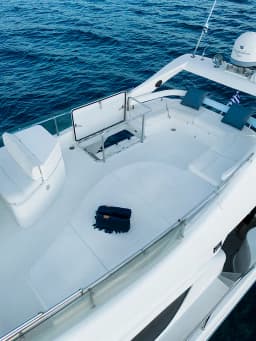 Ferretti 480 in Paros port thumbnail 15