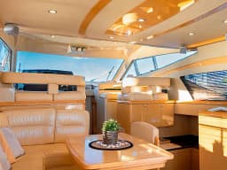 Ferretti 480 in Paros port thumbnail 2