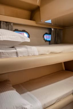 Ferretti 480 in Paros port thumbnail 3