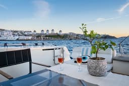 Ferretti 480 in Paros port thumbnail 9
