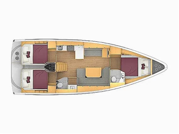 Bavaria C42 in Trogir / ACI Marina Trogir - Photo 2
