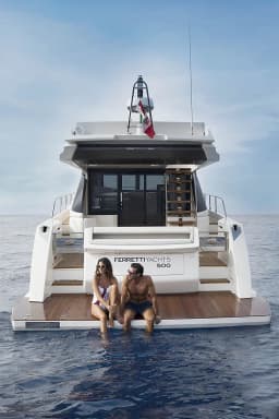 Ferretti 500 in Podstrana / Marina Lav thumbnail 8