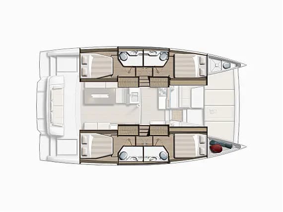 Planul punții pentru Bali 4.2 in Volos - Platania / Platania Marina