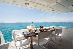 Ferretti 630 in Mykonos / Ornos bay thumbnail 2
