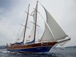 Gulet in Bodrum Marina thumbnail 4