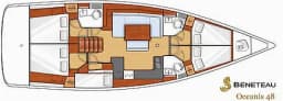 Oceanis 48 in Kaštel Gomilica / Marina Kaštela thumbnail 17