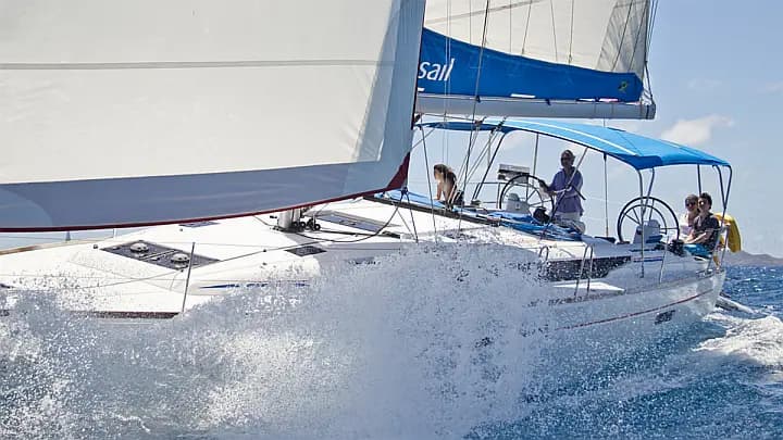 Sun Odyssey 469 in Great Abaco / Marsh Harbour / Beach Resort Marina - Photo 4