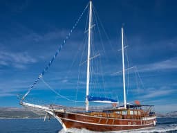 Gulet in Stobreč Port thumbnail 6