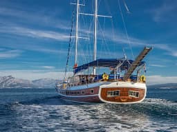 Gulet in Stobreč Port thumbnail 9