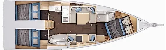 Sun Odyssey 415 in Opatija / Marina Admiral - Photo 2