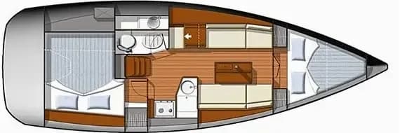 Sun Odyssey 33i in Athens / Marina Delta Kallithea - Photo 2
