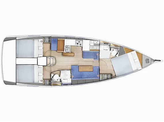 Sun Odyssey 410 in Rhodes New Marina - Photo 2