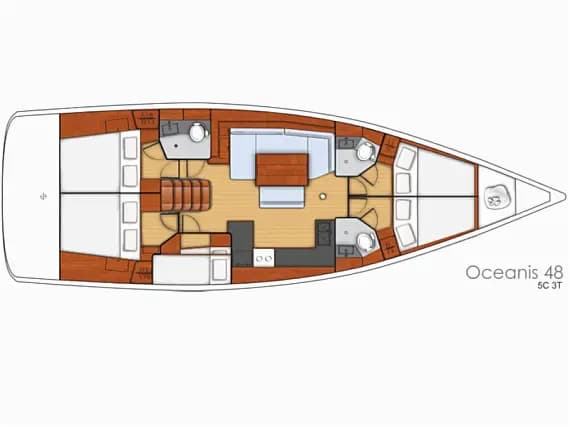 Oceanis 48 in Kaštel Gomilica / Marina Kaštela - Photo 2