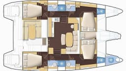 Lagoon 421 in Bodrum Marina thumbnail 5