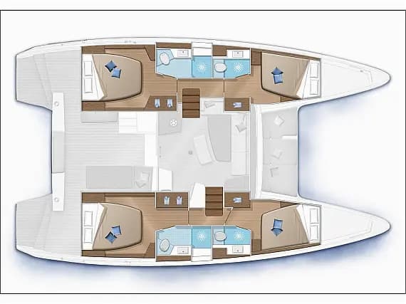 Lagoon 42 in Eden Island / Mahe, Victoria / Eden Island Marina - Photo 2
