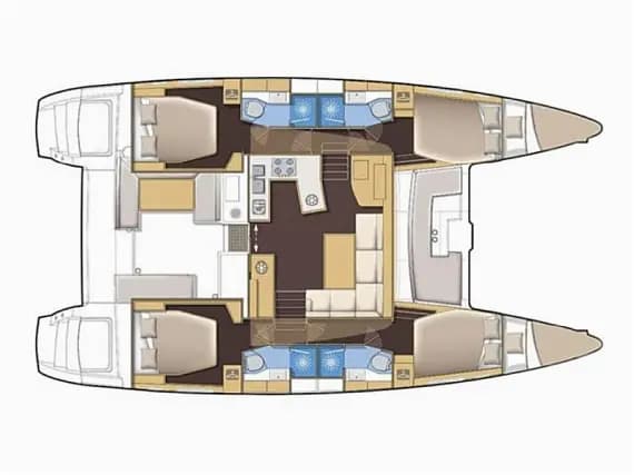 Lagoon 46 in Mallorca / Palma de Mallorca / La Lonja Marina Charter - Photo 2