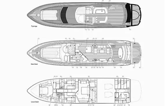 Sunseeker 90 in Phuket / Ao Po Grand Marina - Photo 2